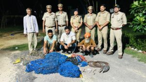 शिकारियों पर वन विभाग का बड़ा प्रहार: अवैध शिकार में पकड़े गए तीन आरोपियों से ₹6 लाख का जुर्माना वसूल, वन्यजीव अपराधियों में मचा हड़कंप