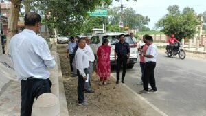 हस्तिनापुर में पर्यटन विकास कार्यों में बड़ी लापरवाही उजागर: निरीक्षण के दौरान पत्थरों में मिली खामियां, अधिकारियों ने दिए सख्त निर्देश